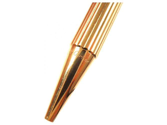 Bolígrafo de oro Trinity de Cartier Dorado - vista 7