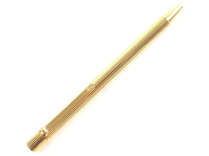 Penna a sfera Must de Cartier in argento D'oro - vista 2