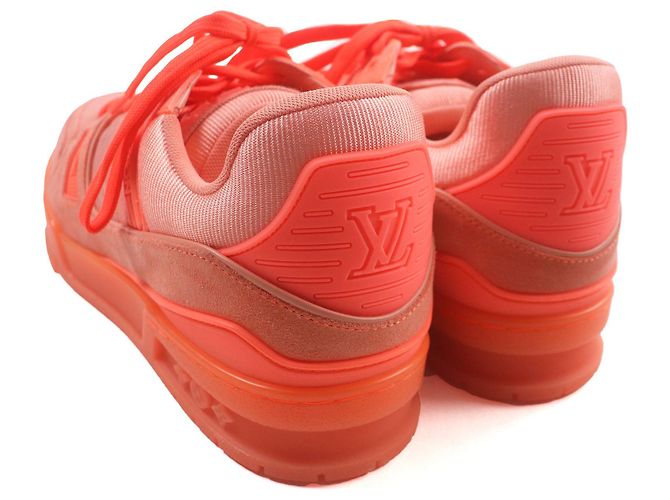 Sneakers Monogram LV Trainer di Louis Vuitton Arancione - vista 6