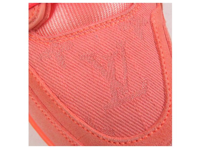 Sneakers Monogram LV Trainer di Louis Vuitton Arancione - vista 8