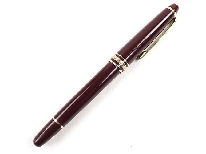 Pluma Montblanc Meisterstück 14K Castaño - vista 3