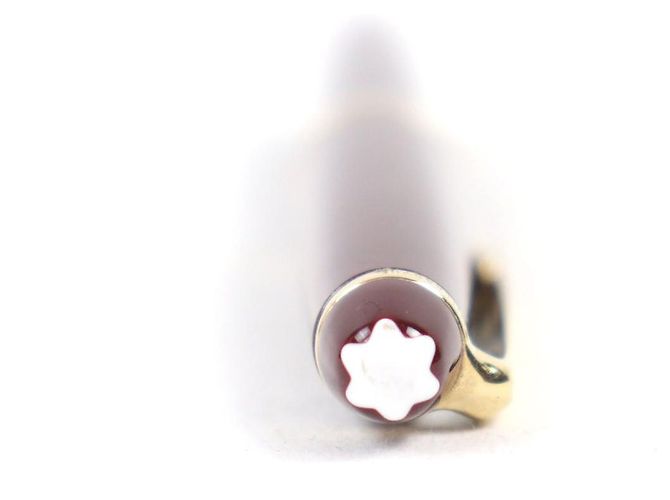 Pluma Montblanc Meisterstück 14K Castaño - vista 4