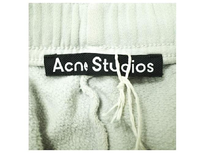 Shorts de algodón Acne Studios Gris - vista 4