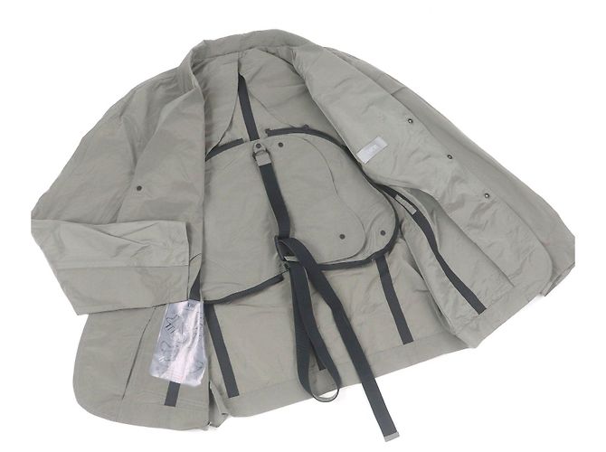 Chaqueta de nylon con logo bordado Dior Castaño Gris - vista 3