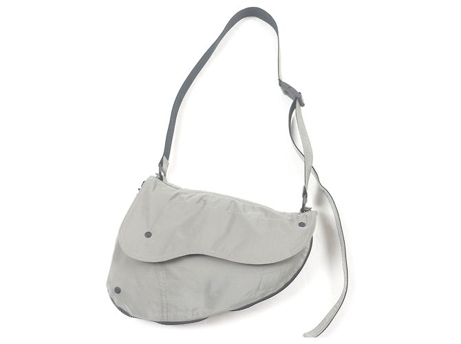 Chaqueta de nylon con logo bordado Dior Castaño Gris - vista 5