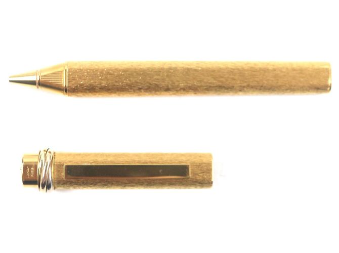 Cartier Trinity Kugelschreiber Golden - Ansicht 4