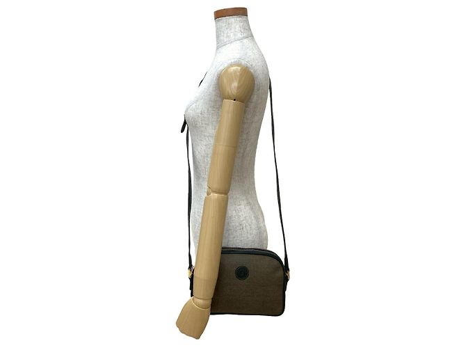 Fendi Lederschultertasche Braun - Ansicht 3