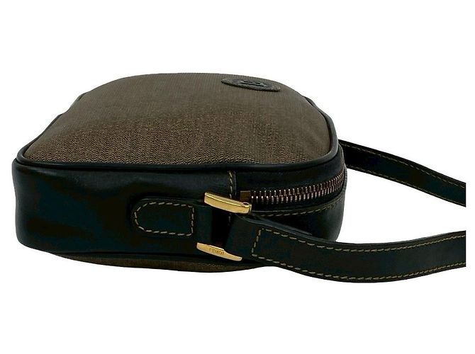 Fendi Lederschultertasche Braun - Ansicht 7