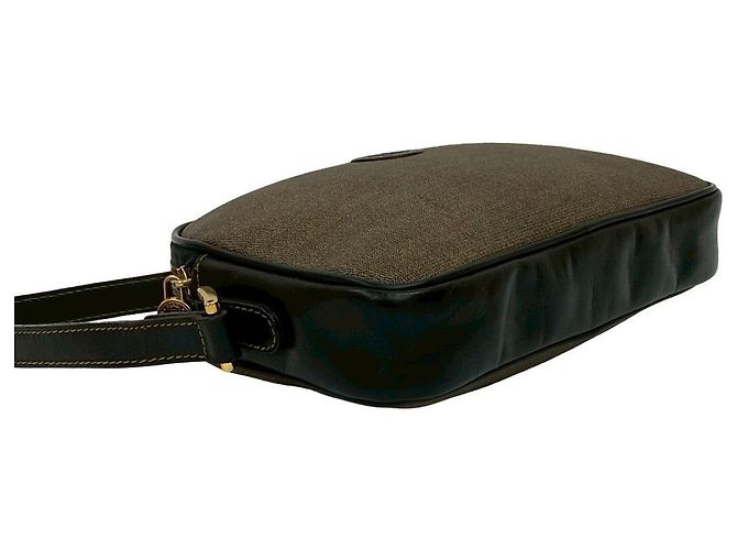 Fendi Lederschultertasche Braun - Ansicht 8