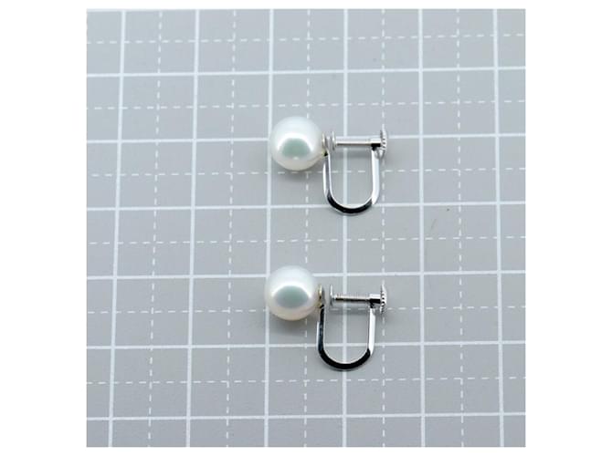 Autre Marque Orecchini di perle K14WG Argento - vista 3