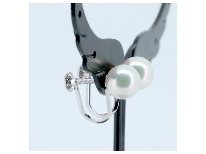 Autre Marque Orecchini di perle K14WG Argento - vista 5