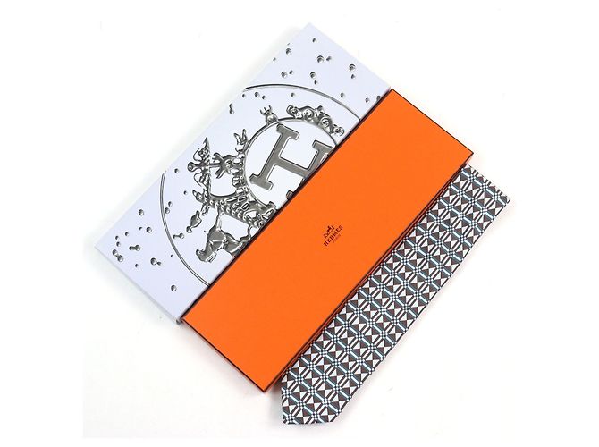 Hermès Hermes Silk Tie Multiple colors - view 2