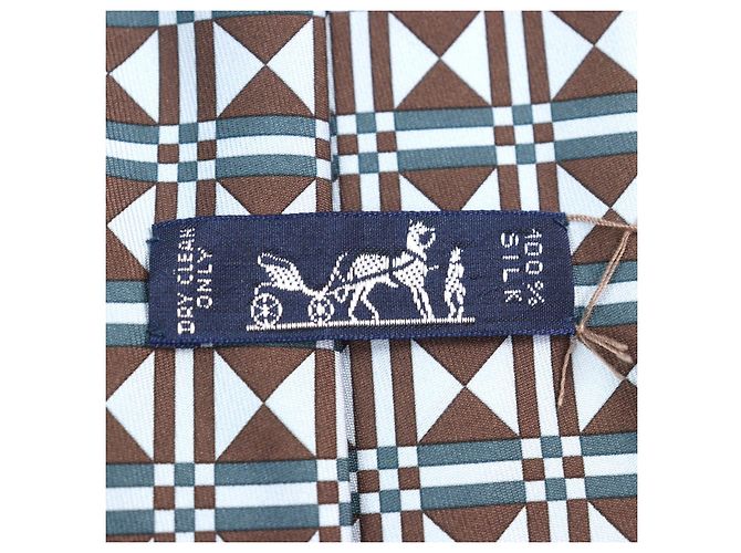 Hermès Hermes Silk Tie Multiple colors - view 8