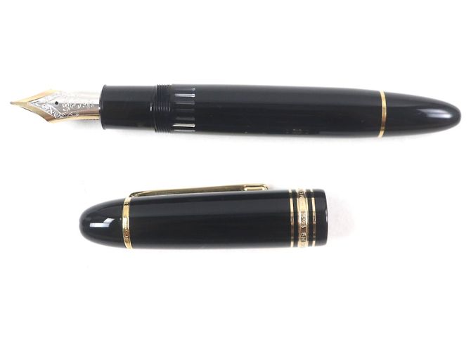 Pluma Montblanc Meisterstück 149 14K Negro - vista 3