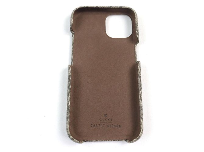 Gucci Ophidia GG Supreme Canvas iPhone Case Beige - view 4