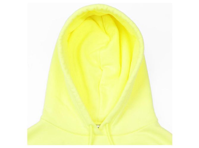 Sudadera de algodón CREW Balenciaga Amarillo - vista 2
