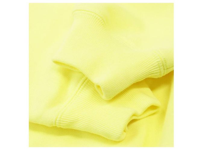 Sudadera de algodón CREW Balenciaga Amarillo - vista 5