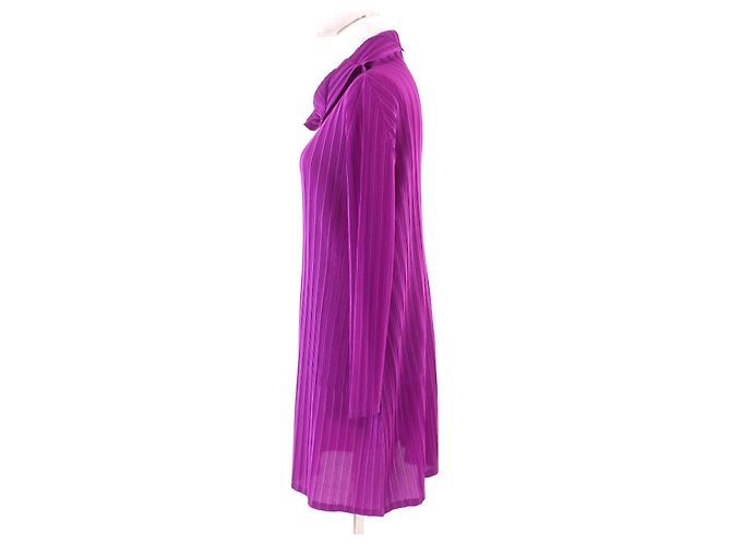 Issey Miyake PLEATS PLEASE Mono Plisado Púrpura - vista 2