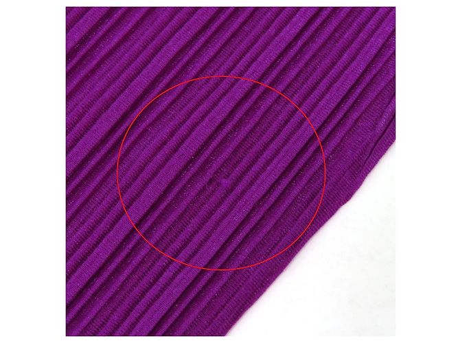 Issey Miyake PLEATS PLEASE Mono Plisado Púrpura - vista 7