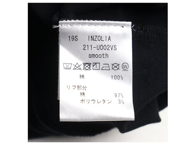Autre Marque Camiseta de algodón con logo ANTICIPO INZOLIA Negro - vista 8