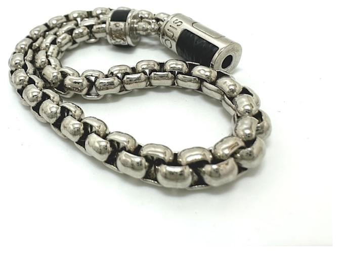 Pulsera Monogram Eclipse Louis Vuitton Plata - vista 5