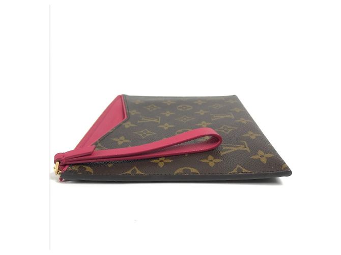 Pochette Pallas Monogram Louis Vuitton Marrone Rosa - vista 3