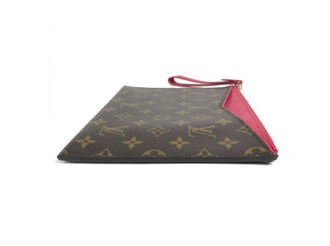 Pochette Pallas Monogram Louis Vuitton Marrone Rosa - vista 4