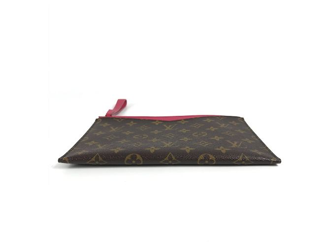 Pochette Pallas Monogram Louis Vuitton Marrone Rosa - vista 5