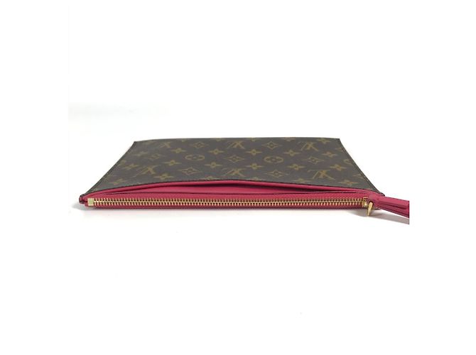 Pochette Pallas Monogram Louis Vuitton Marrone Rosa - vista 6