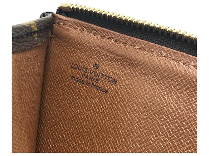 Borsa Poche Document Second Louis Vuitton Marrone - vista 8