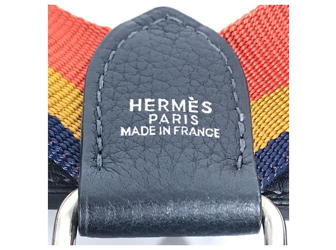 Zaino e borsa a mano Rocaval 2 in 1 di Hermès Beige Arancione - vista 5