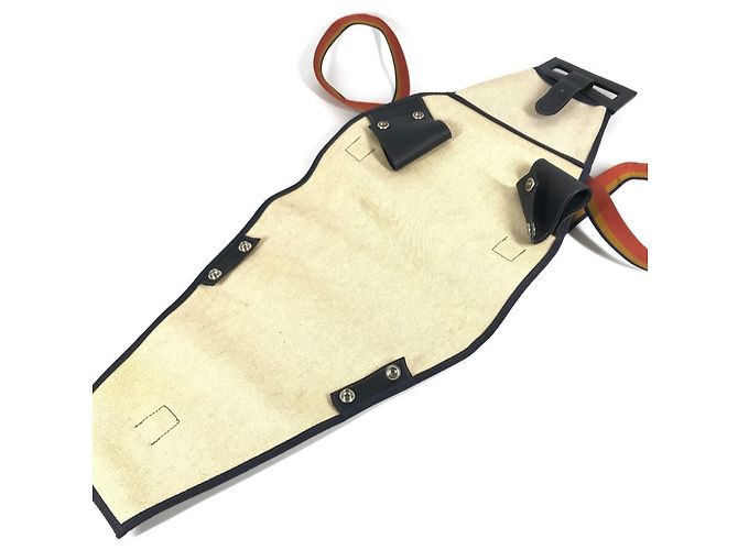 Zaino e borsa a mano Rocaval 2 in 1 di Hermès Beige Arancione - vista 8