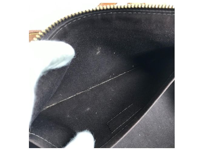 Borsa a Spalla Rosewood Avenue in Monogram Vernis Louis Vuitton Bordò Porpora Monogramma - vista 12