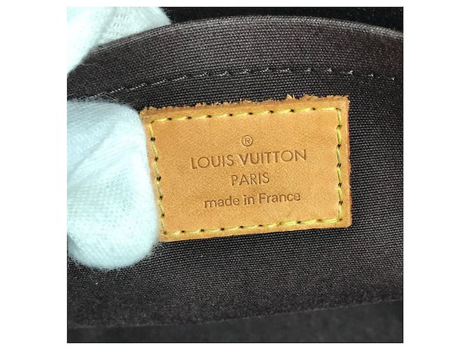 Borsa a Spalla Rosewood Avenue in Monogram Vernis Louis Vuitton Bordò Porpora Monogramma - vista 14
