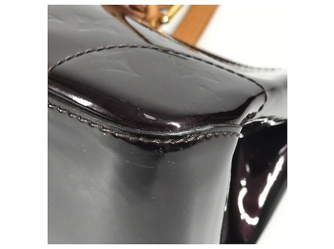 Borsa a Spalla Rosewood Avenue in Monogram Vernis Louis Vuitton Bordò Porpora Monogramma - vista 7