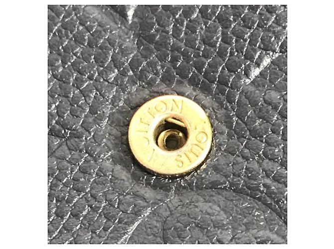 Portafoglio a Catena Monogram Empreinte Louis Vuitton Blu navy - vista 9