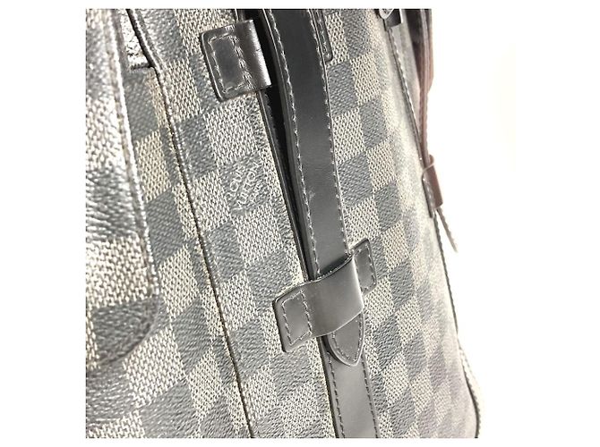 Louis Vuitton Damier Graphite Christopher MM Rucksack Schwarz - Ansicht 13