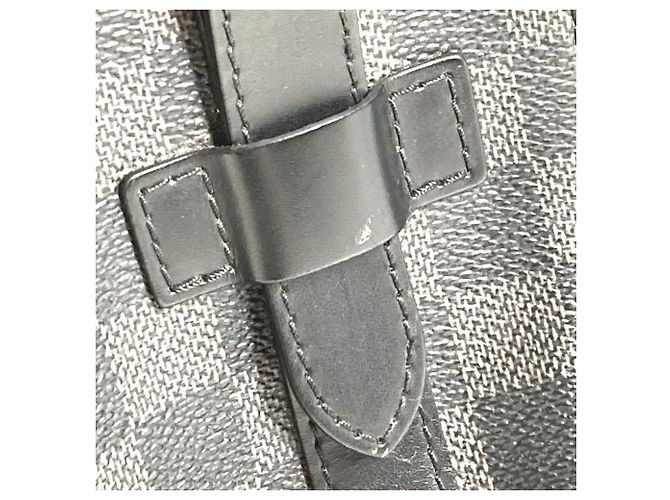 Louis Vuitton Damier Graphite Christopher MM Rucksack Schwarz - Ansicht 17