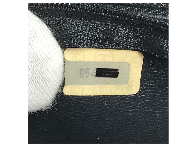 Borsa Tote a Doppia Catena Matelassé Chanel Nero - vista 14