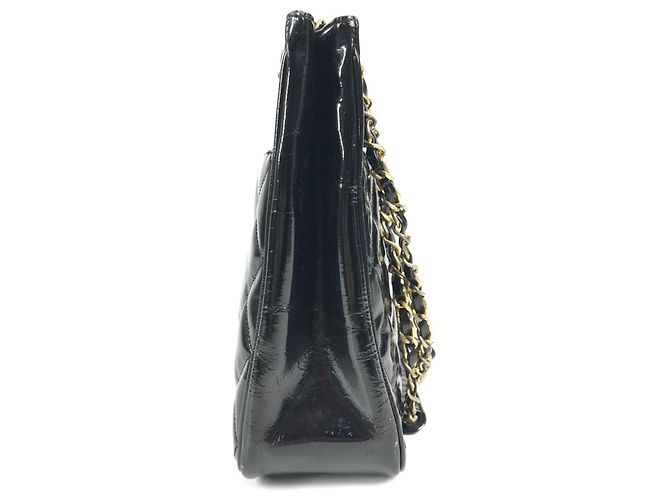 Borsa Tote a Doppia Catena Matelassé Chanel Nero - vista 5
