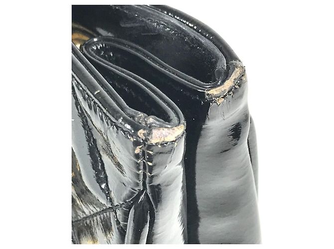 Borsa Tote a Doppia Catena Matelassé Chanel Nero - vista 8