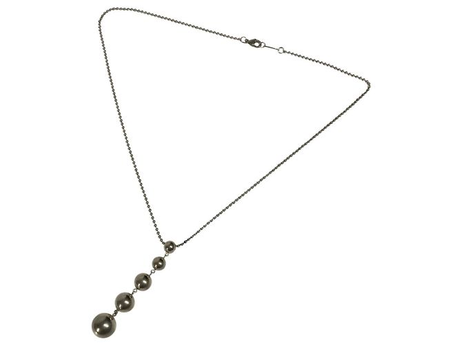 Tiffany & Co Collana 5 sfere Tiffany Hardware Argento - vista 2