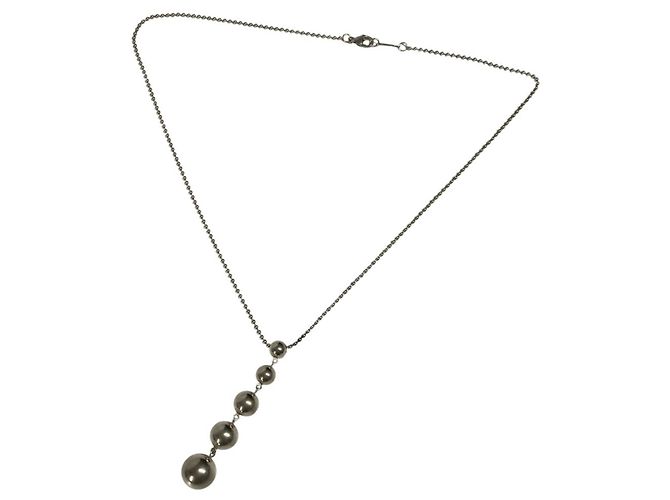 Tiffany & Co Collana 5 sfere Tiffany Hardware Argento - vista 4