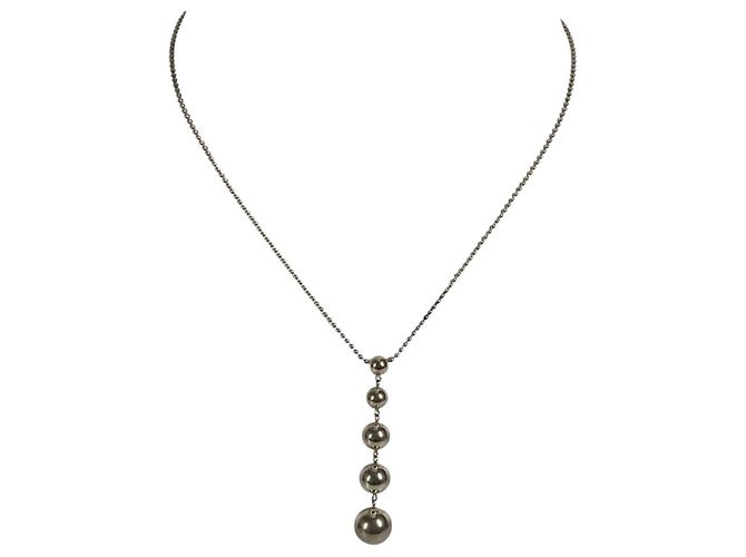 Tiffany & Co Collana 5 sfere Tiffany Hardware Argento - vista 8