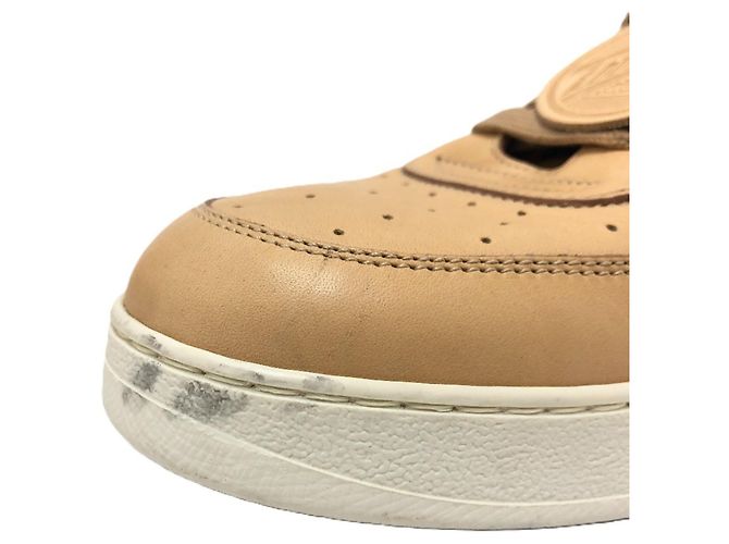 Sneakers alte con lacci Rivoli MS0167 di Louis Vuitton Beige - vista 7