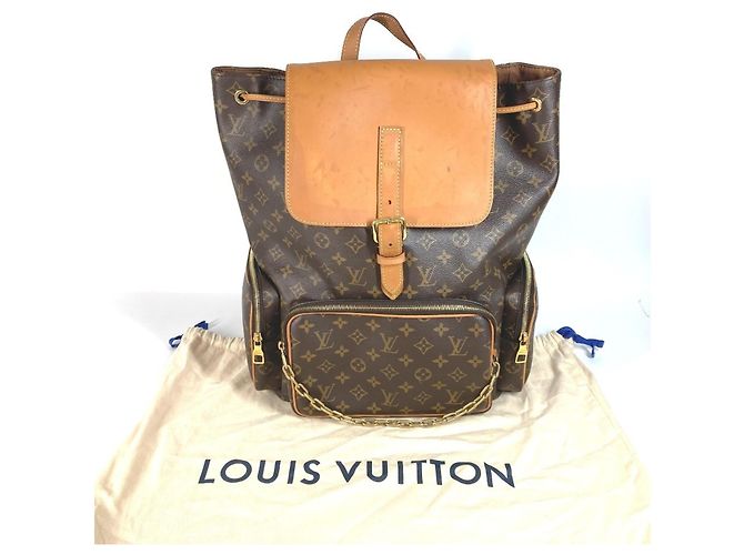 Zaino Trio Monogram Louis Vuitton Marrone Monogramma - vista 15