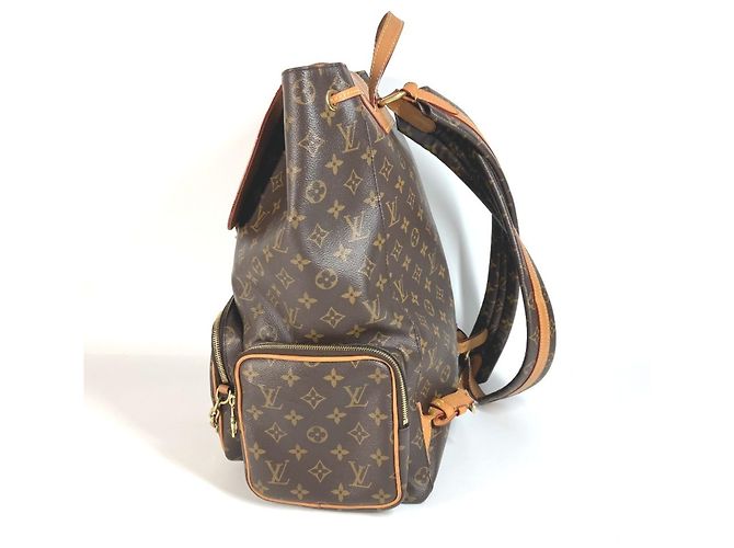 Zaino Trio Monogram Louis Vuitton Marrone Monogramma - vista 3