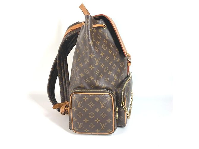 Zaino Trio Monogram Louis Vuitton Marrone Monogramma - vista 4