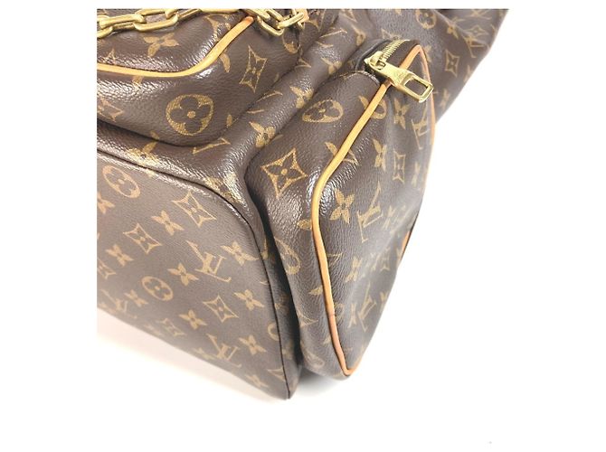 Zaino Trio Monogram Louis Vuitton Marrone Monogramma - vista 6