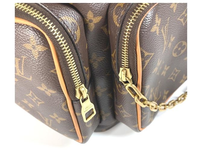 Zaino Trio Monogram Louis Vuitton Marrone Monogramma - vista 8